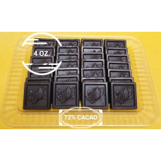 72% Cacao Chocolate Couverture (4 oz.)